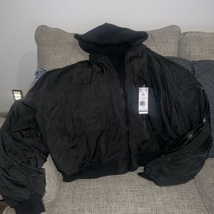 Navy blue women’s Adidas coat New with tags